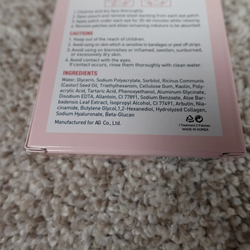 Wink Me Lint Free Eye Patch For Eyelash Extension Hydrogel Skin‎ Care - 5 pairs
